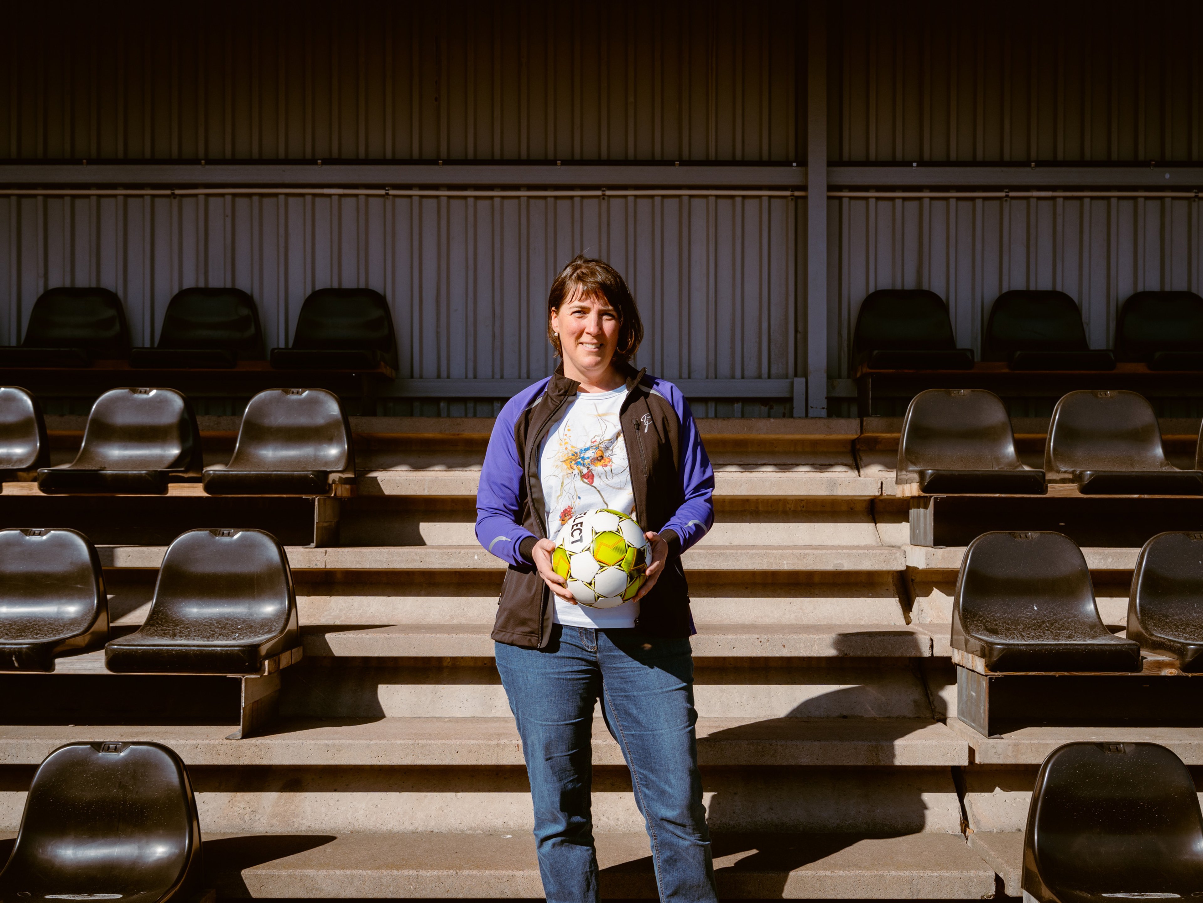 En bild på en medarbetare