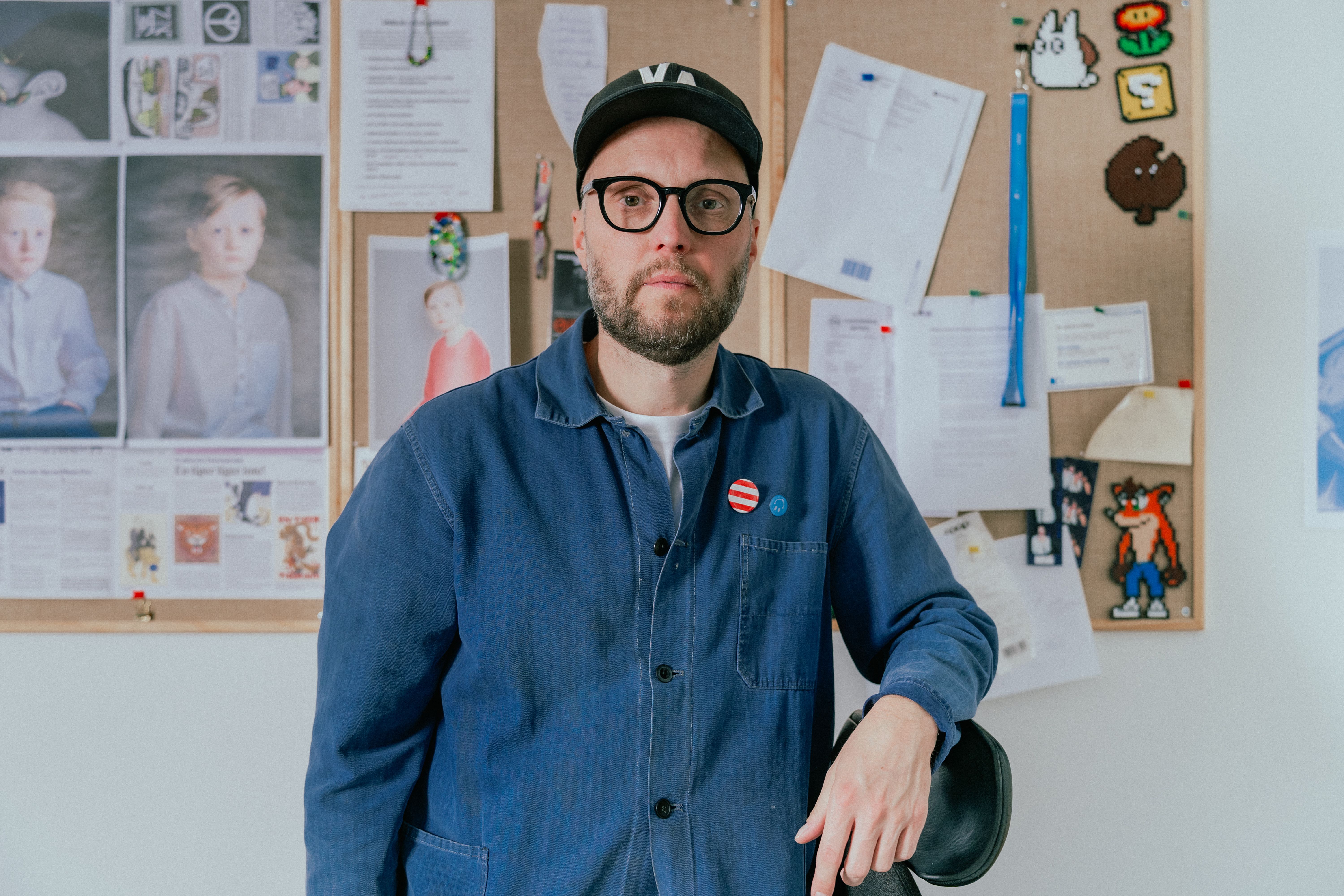 En bild på en medarbetare