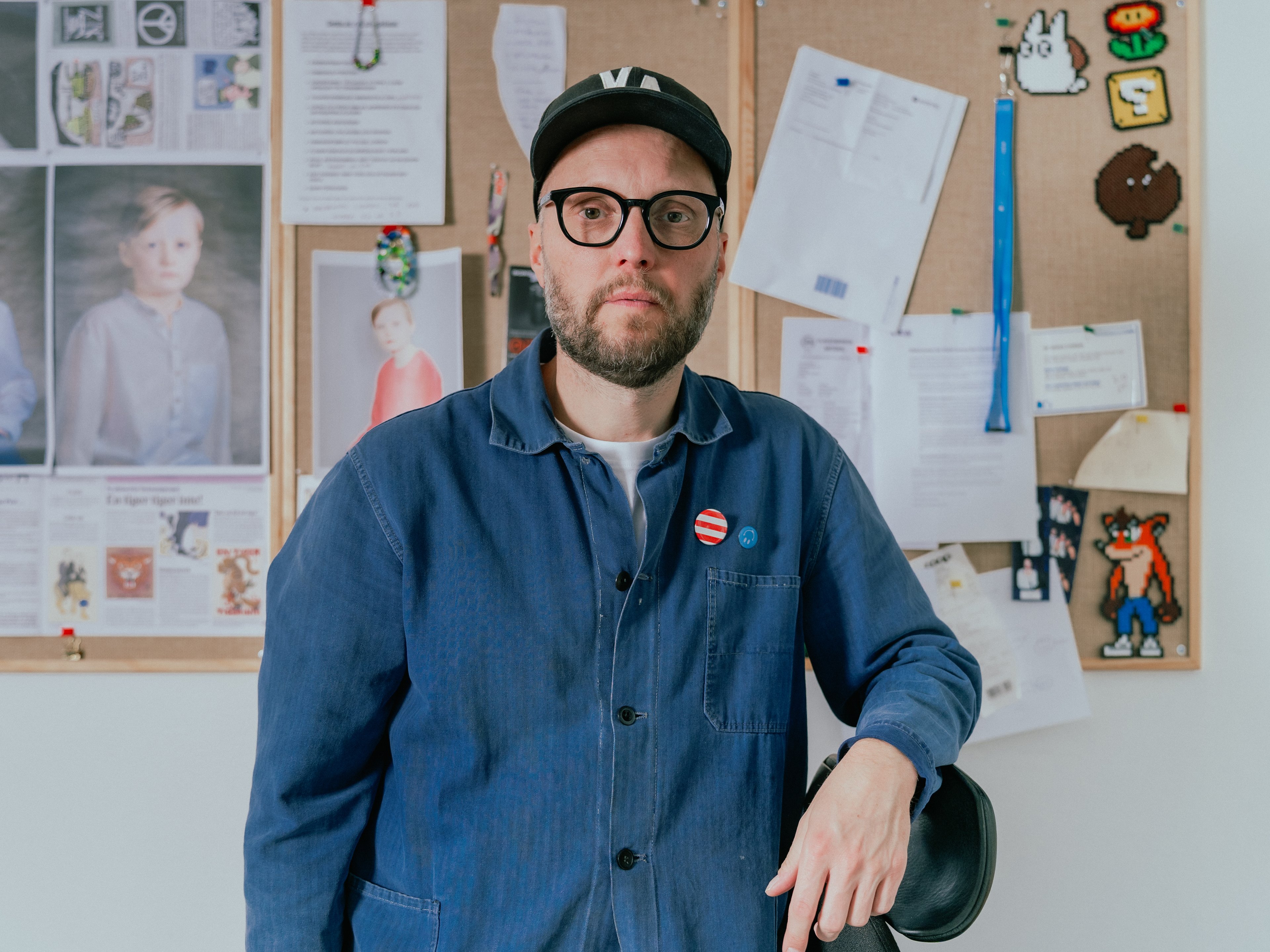 En bild på en medarbetare