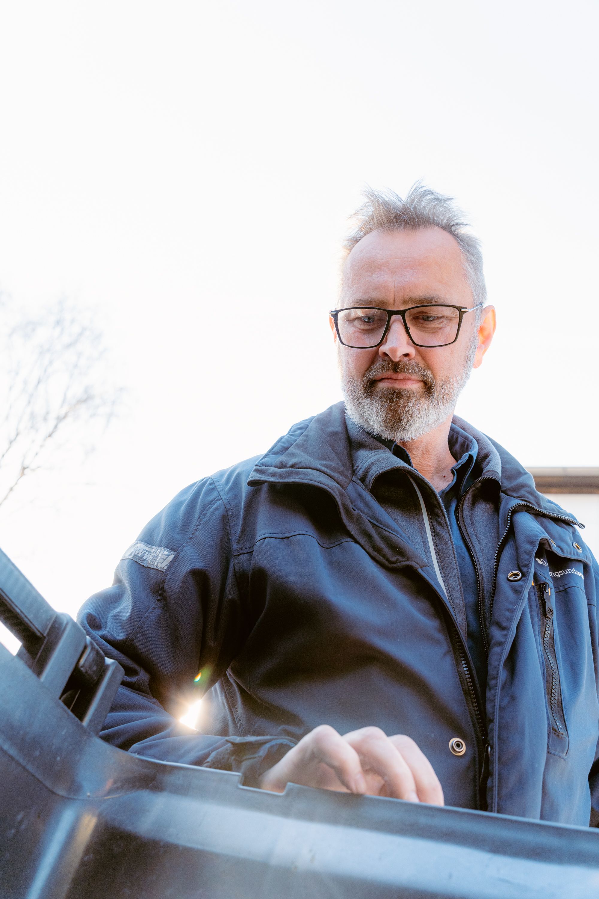 En bild på en medarbetare