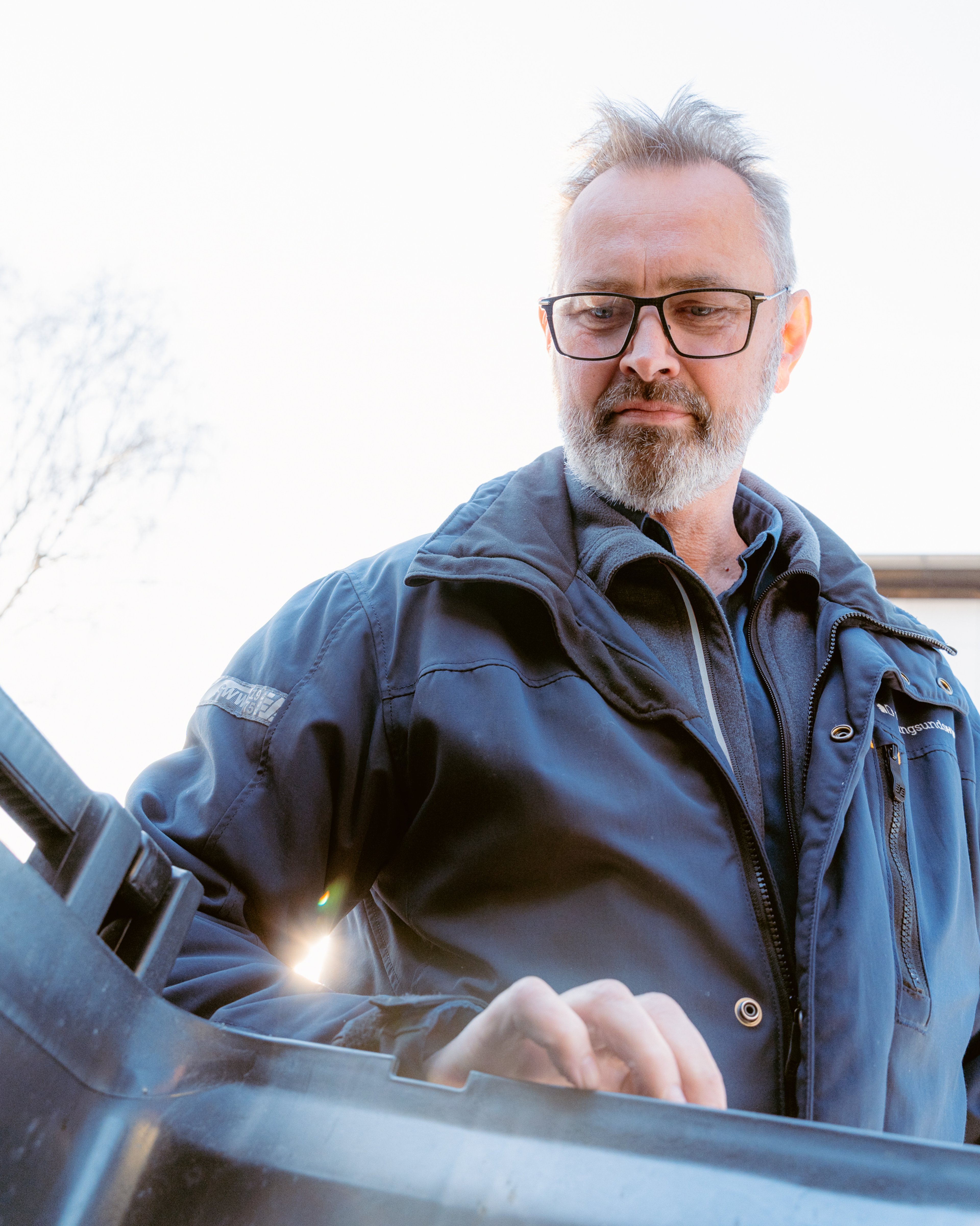 En bild på en medarbetare