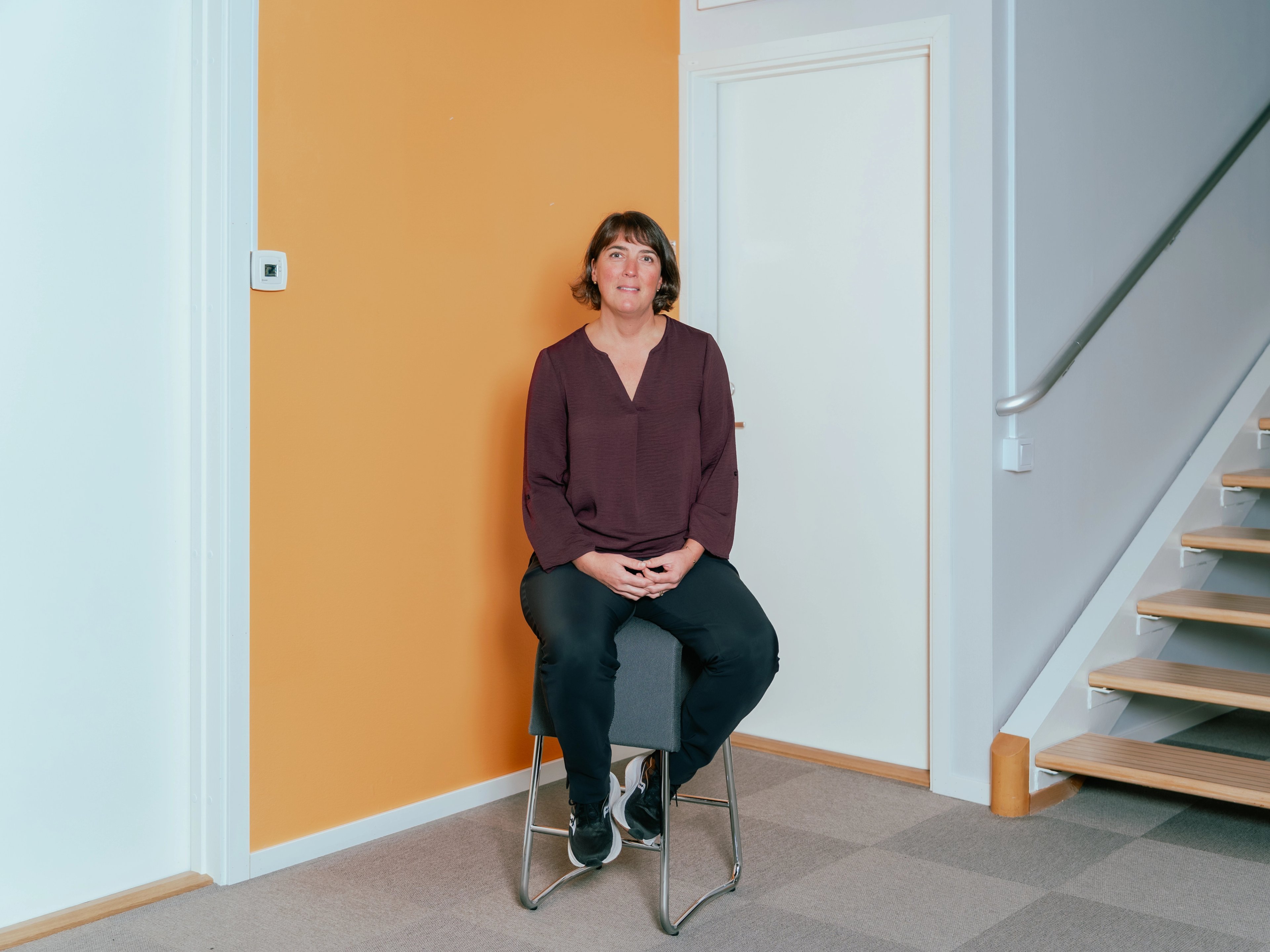 En bild på en medarbetare