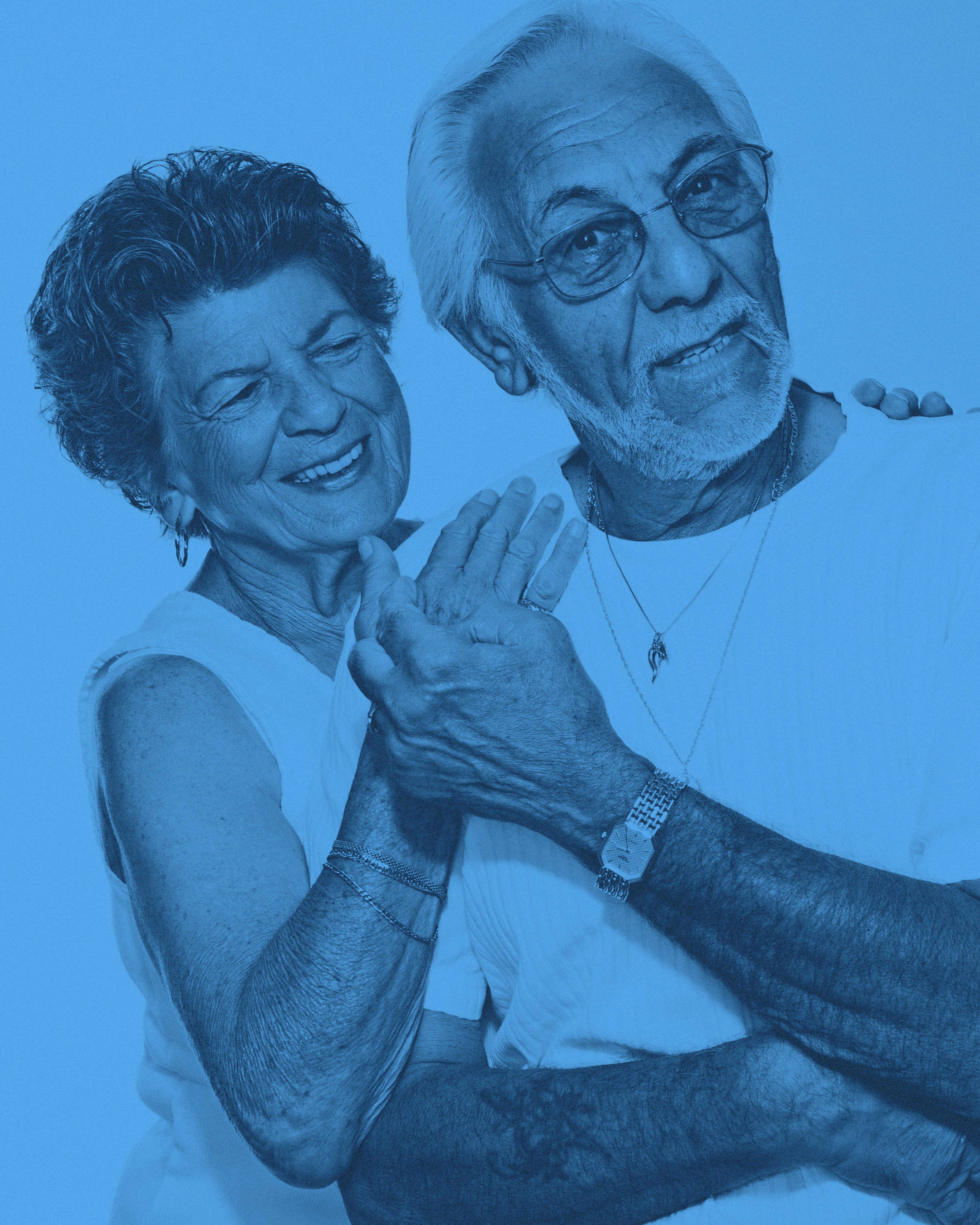 Porträtt av ett äldre par