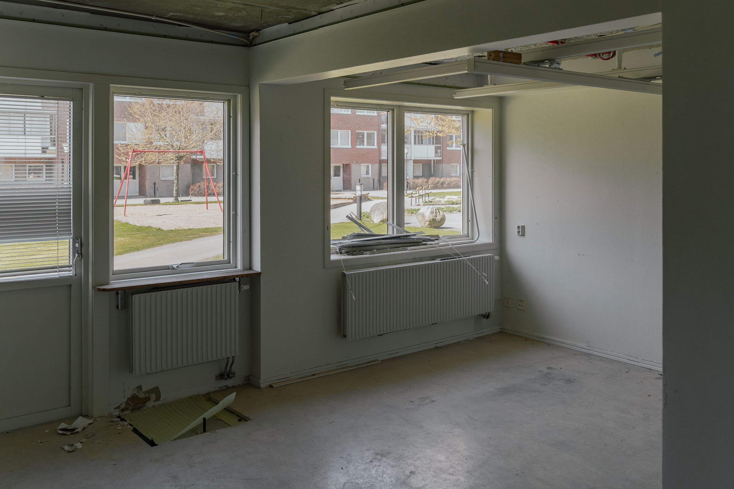 En ombyggnad av en lägenhet i Alfredsberg i Hasselbacken