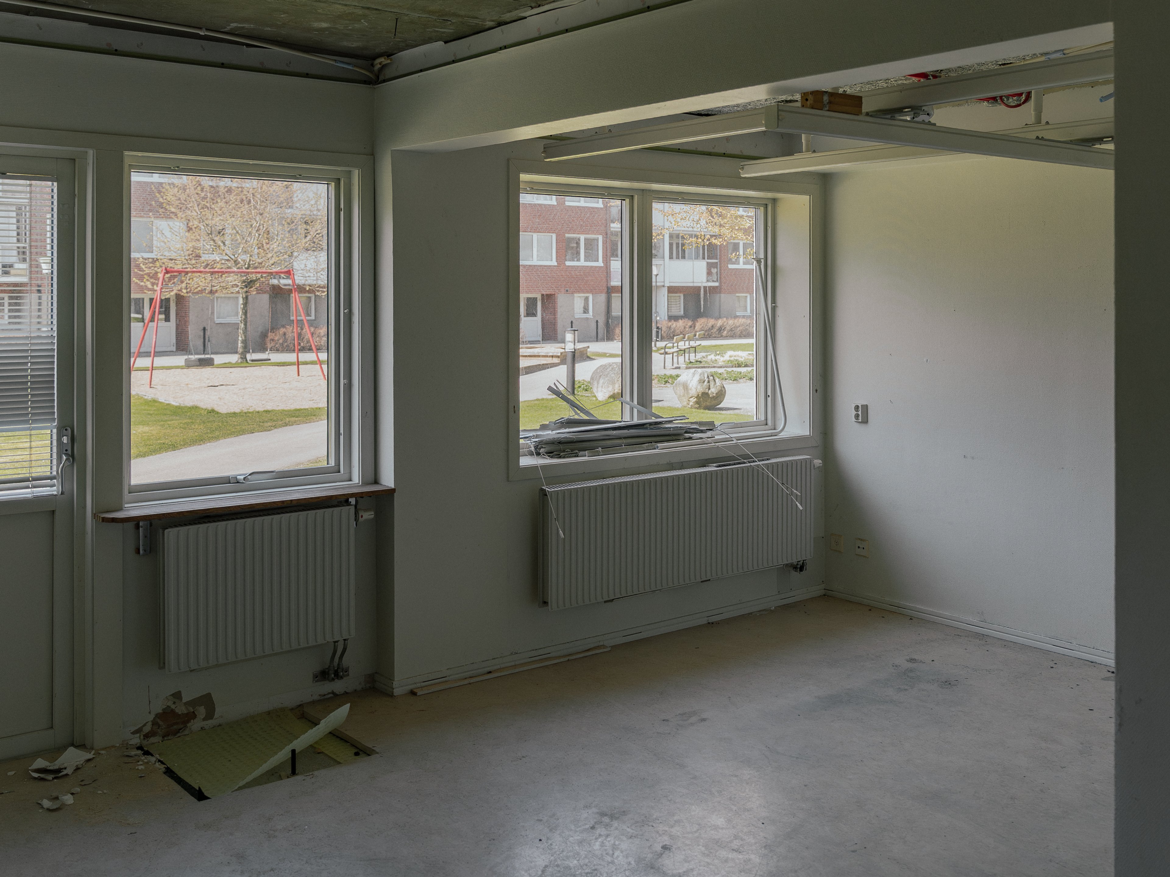 En ombyggnad av en lägenhet i Alfredsberg i Hasselbacken