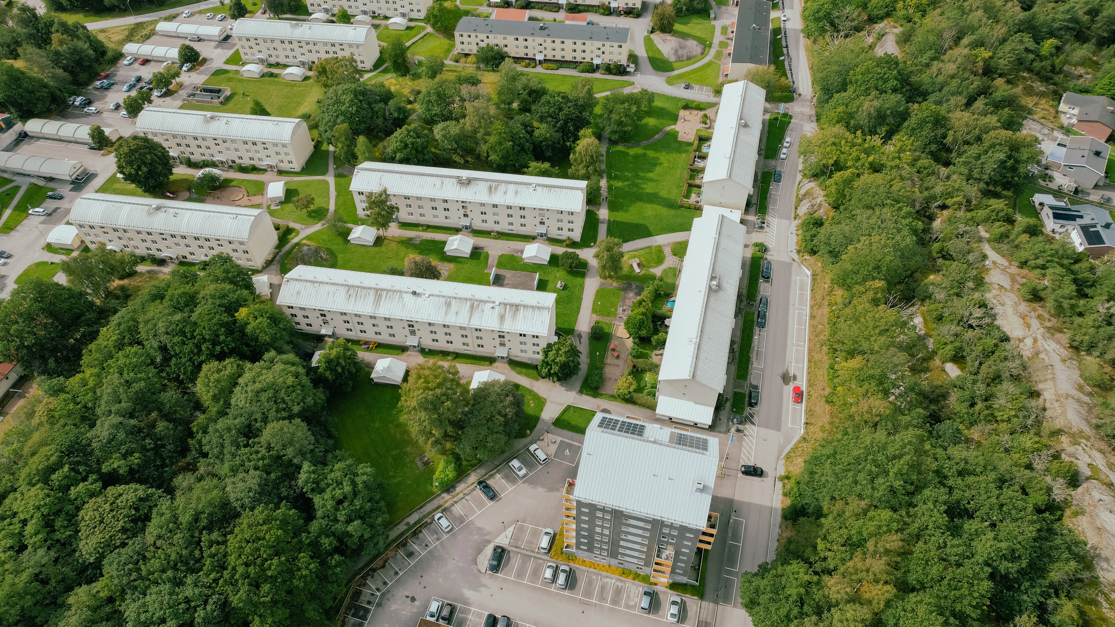 Flygbild över området Kopper