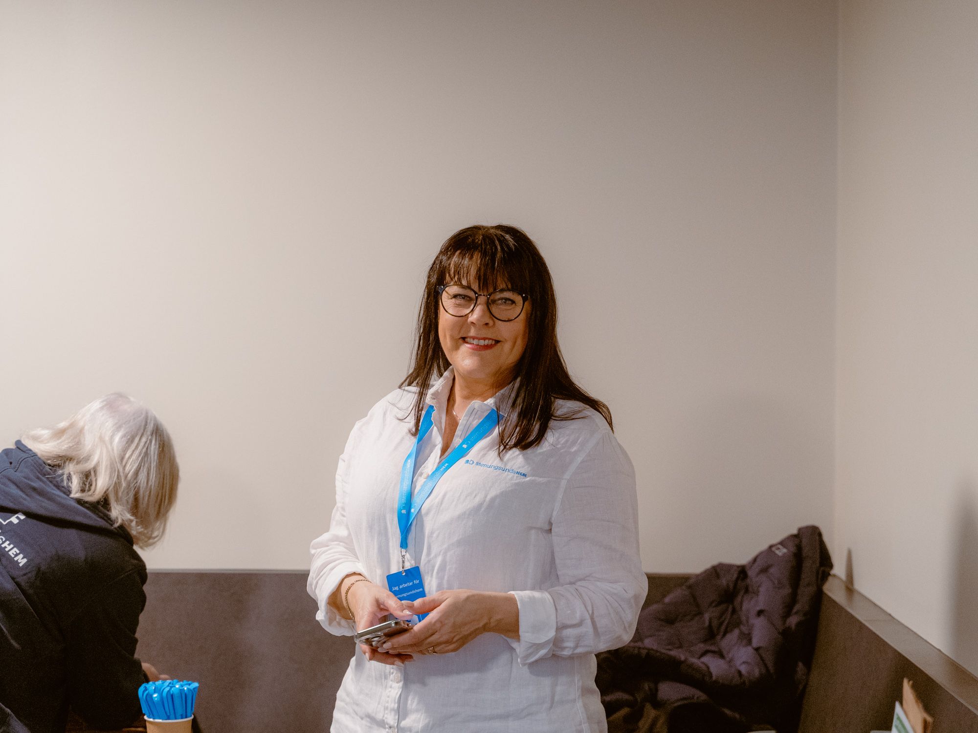 En bild på en medarbetare