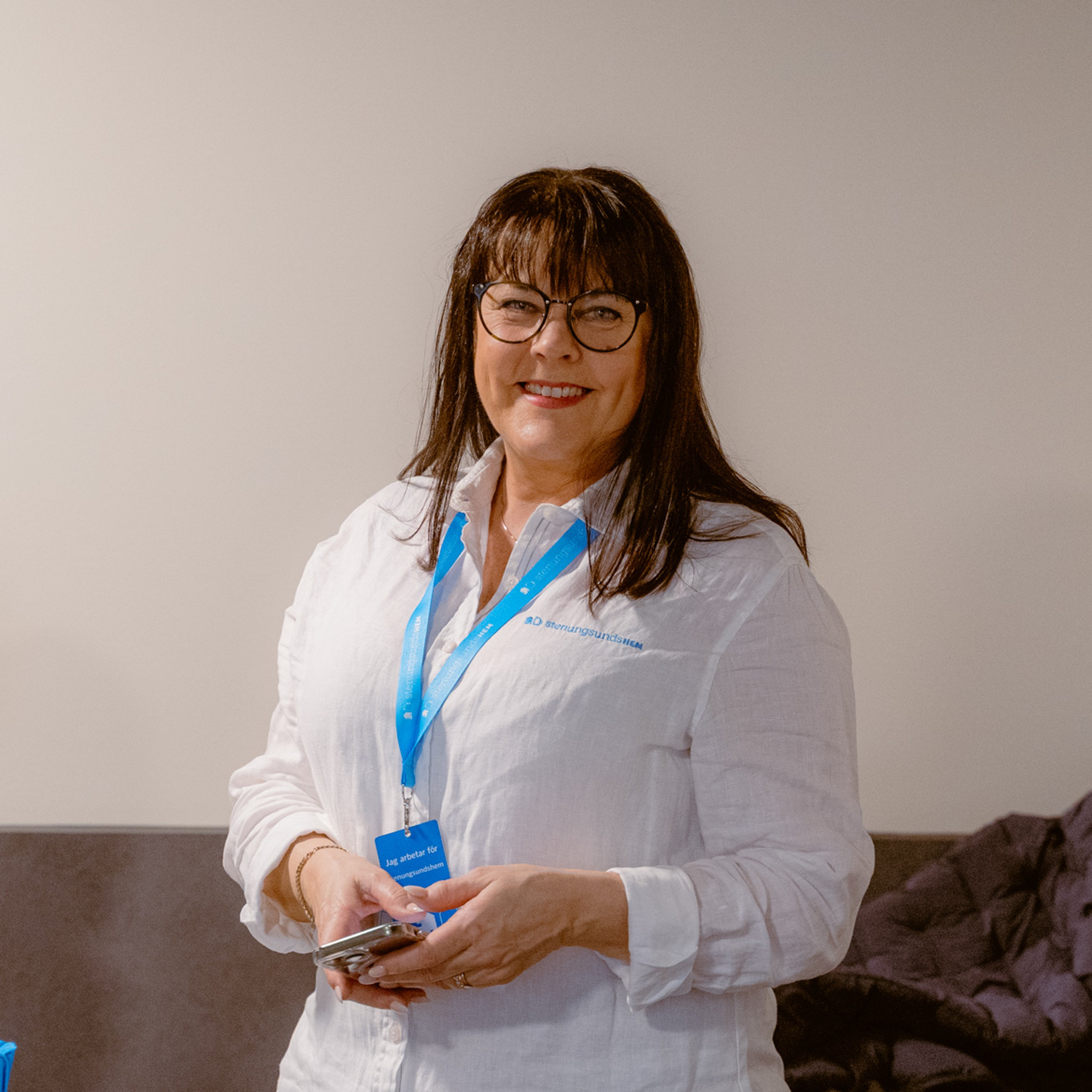 En bild på en medarbetare