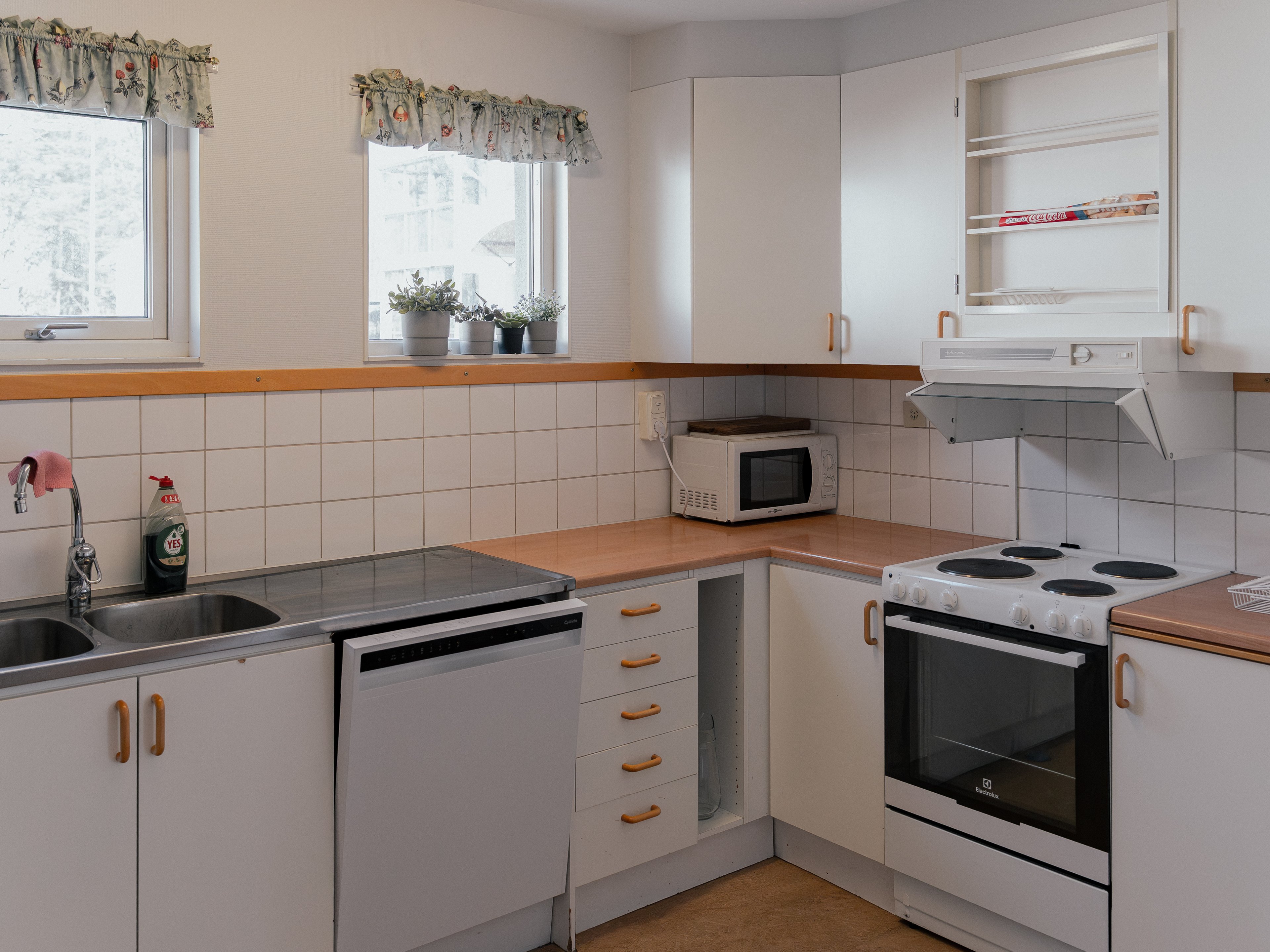 Ett välutrustat kök