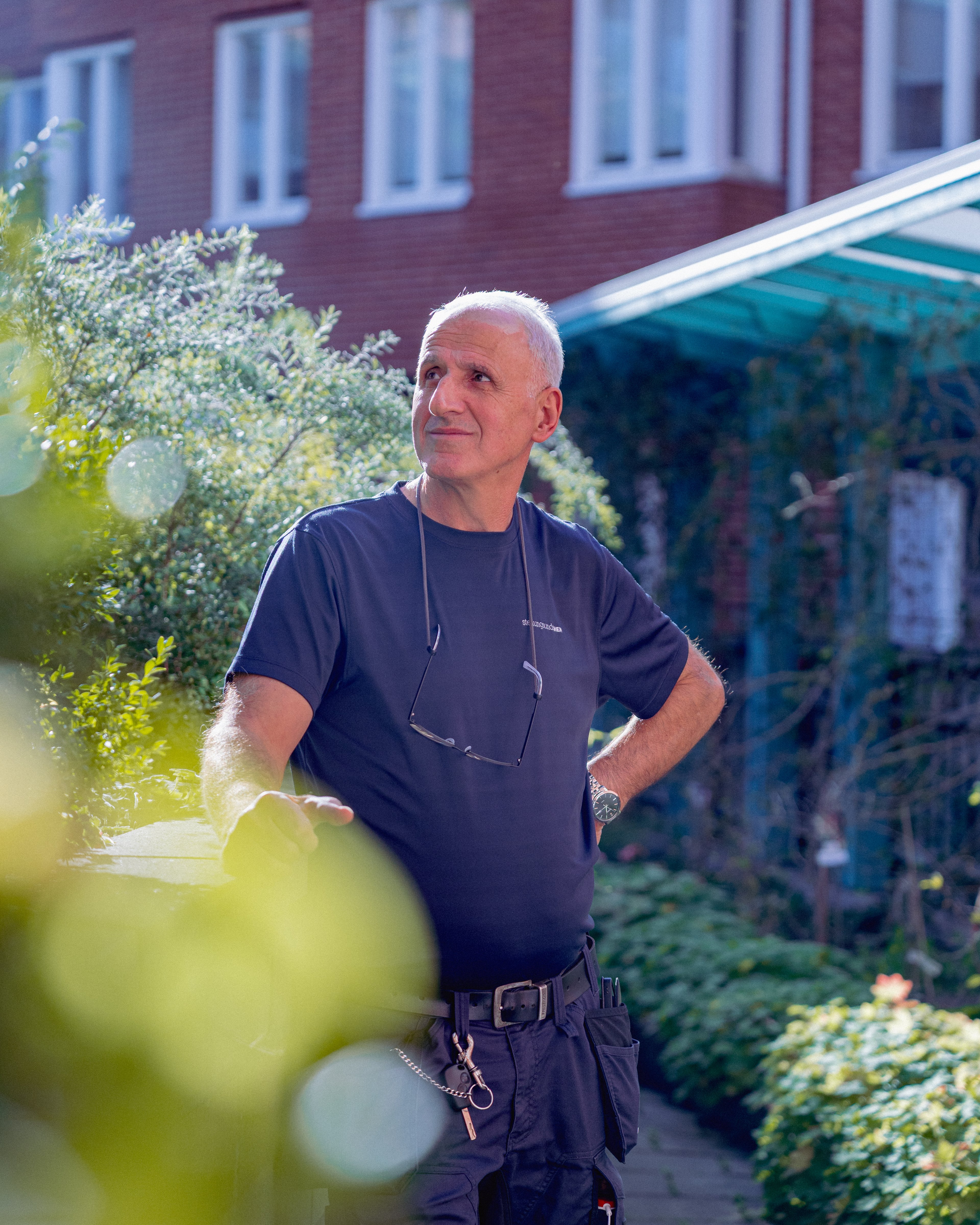 En bild på en medarbetare