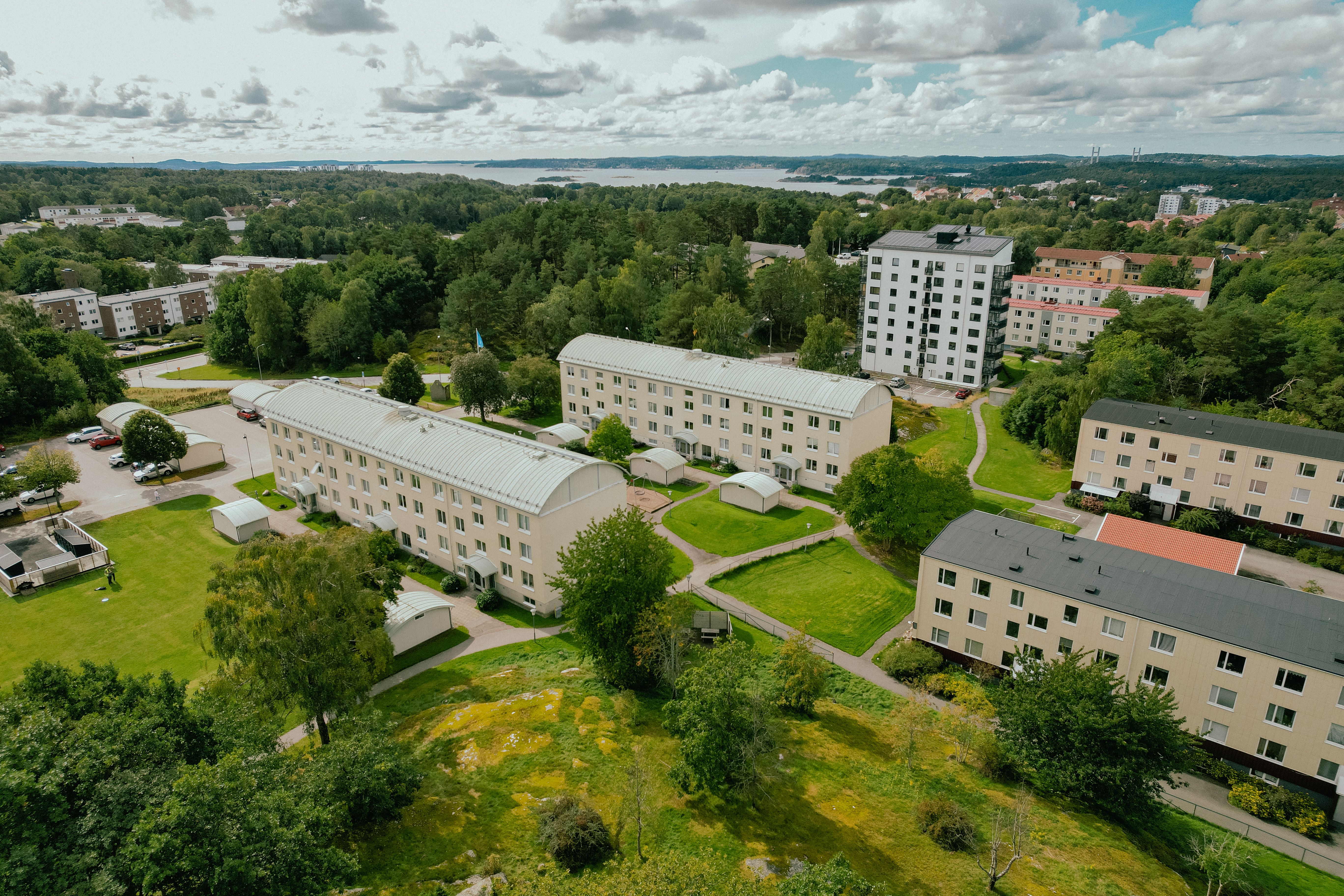 Flygbild över området Kopper