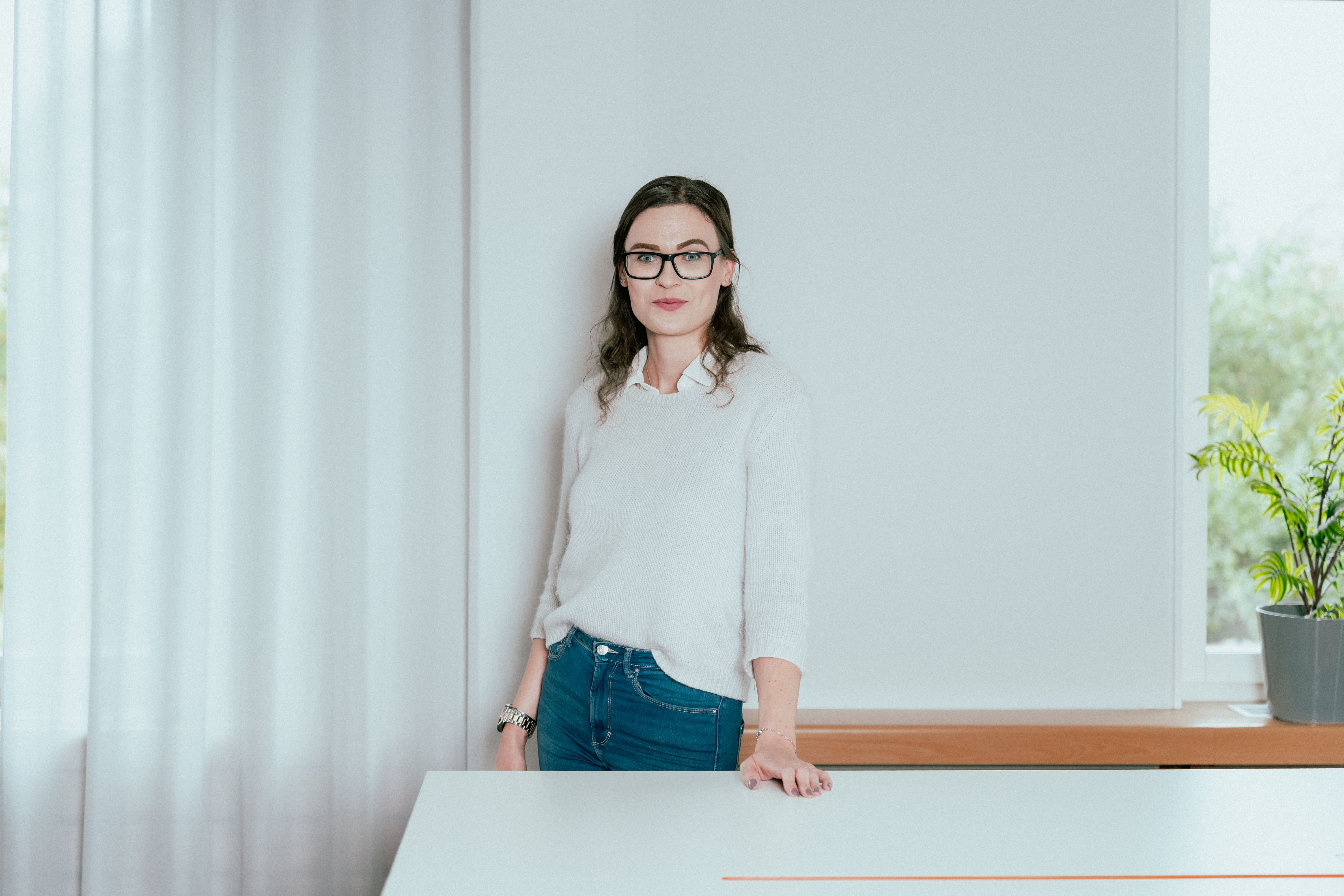 En bild på en medarbetare