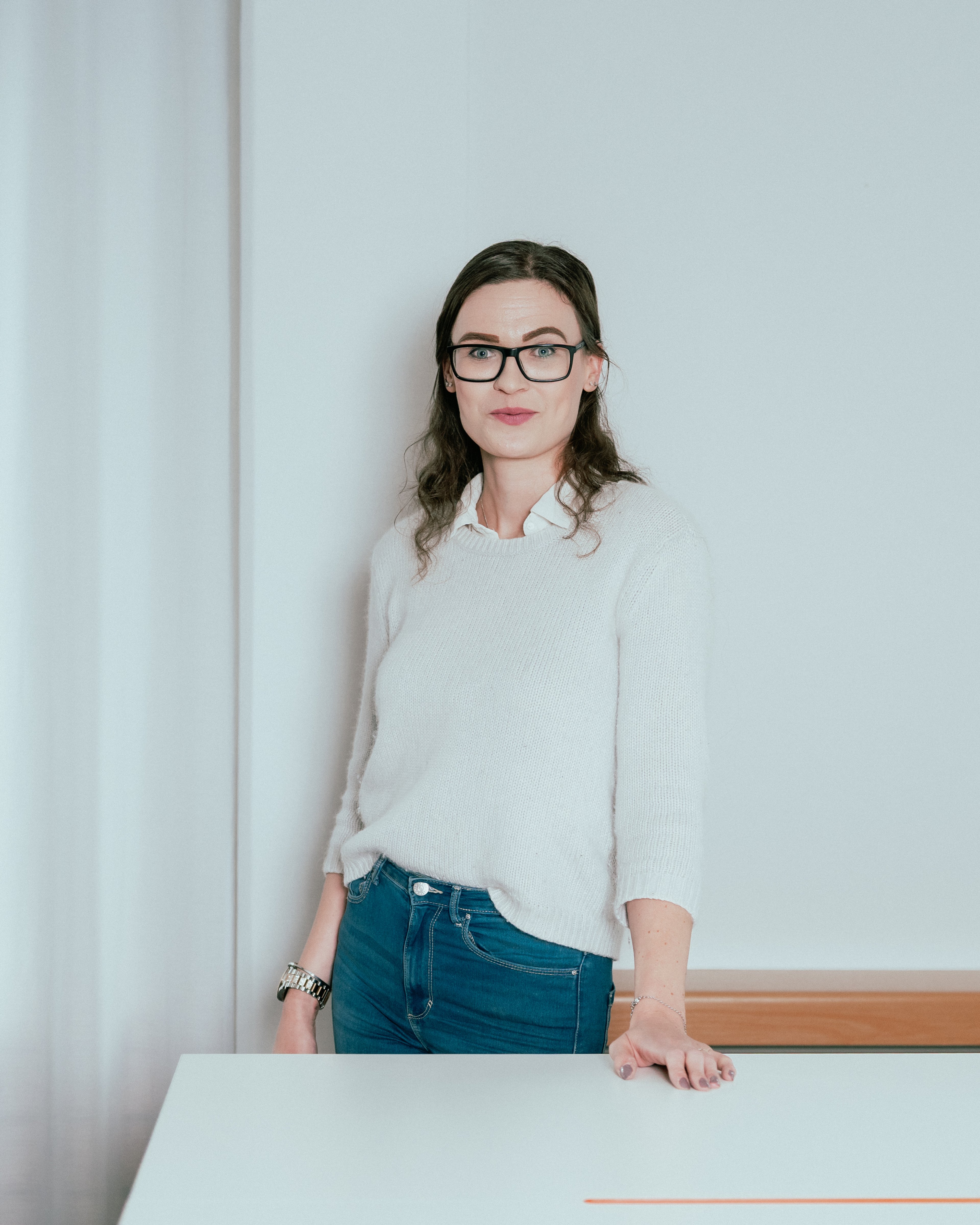 En bild på en medarbetare