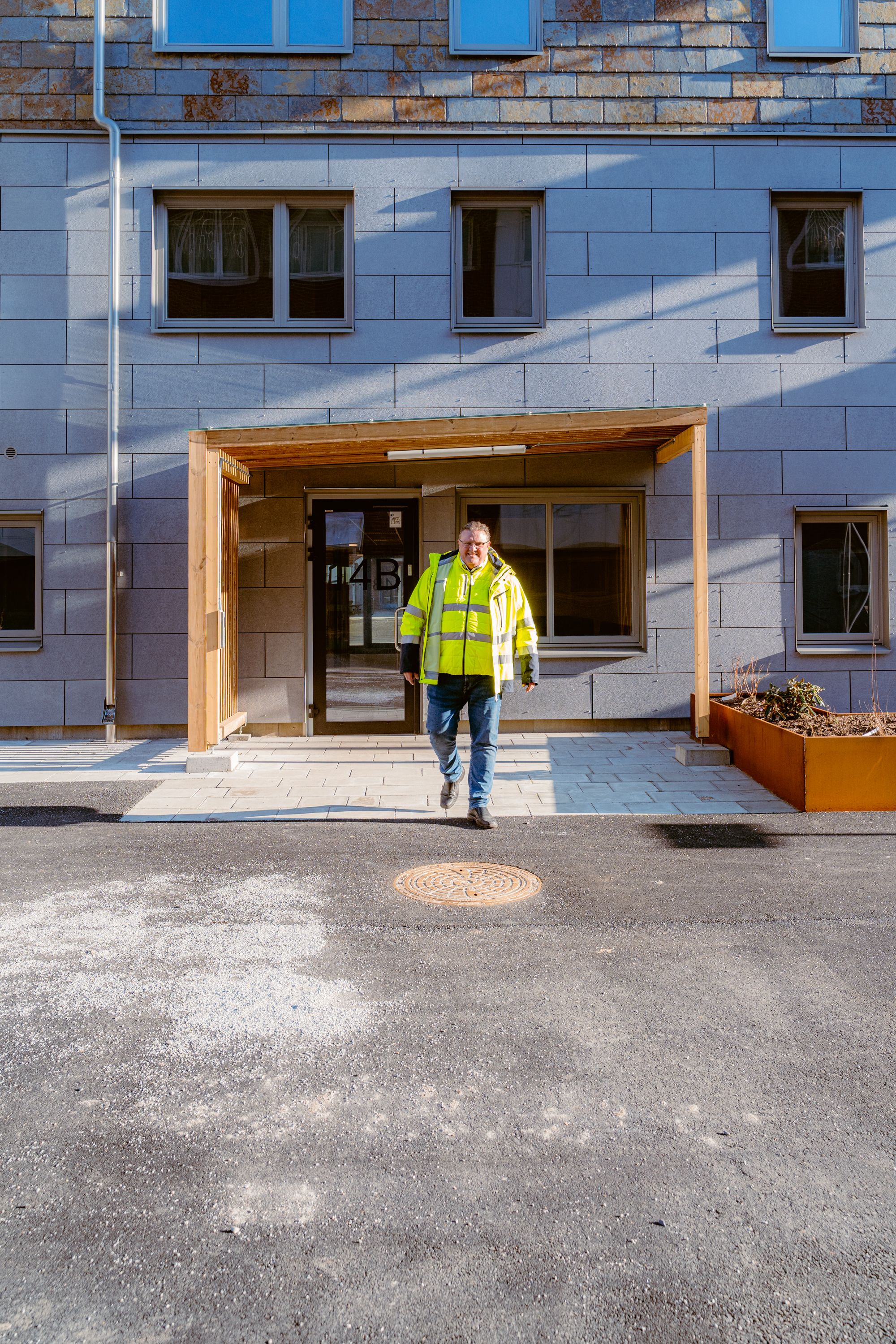 En bild på en medarbetare