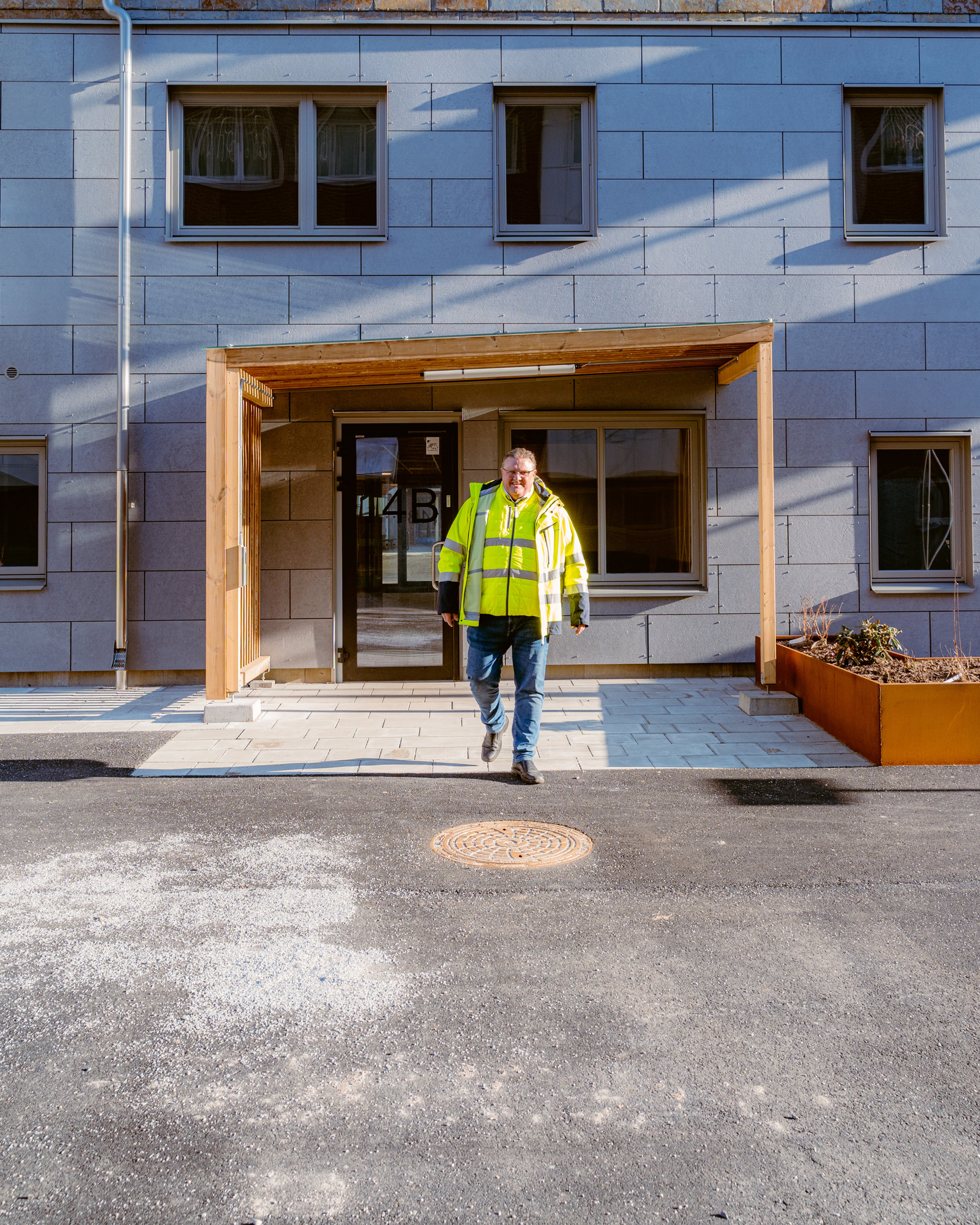 En bild på en medarbetare