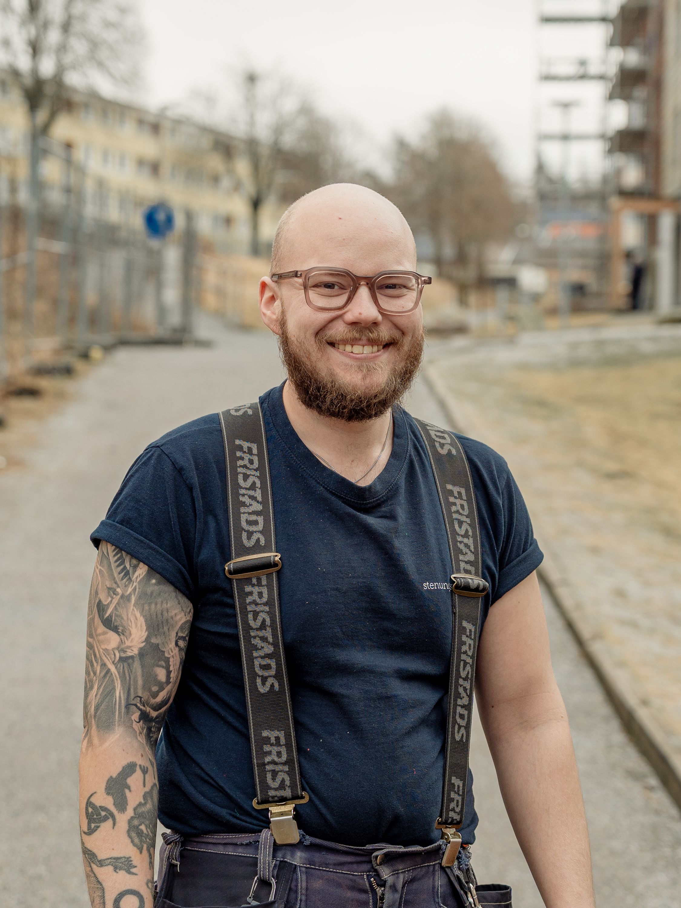 En bild på en medarbetare