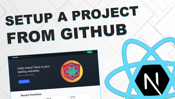 Setup a project from Github Repo