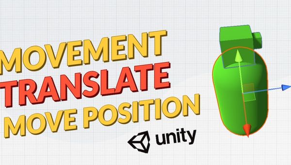 Unity Fundamentals — Moving a game object