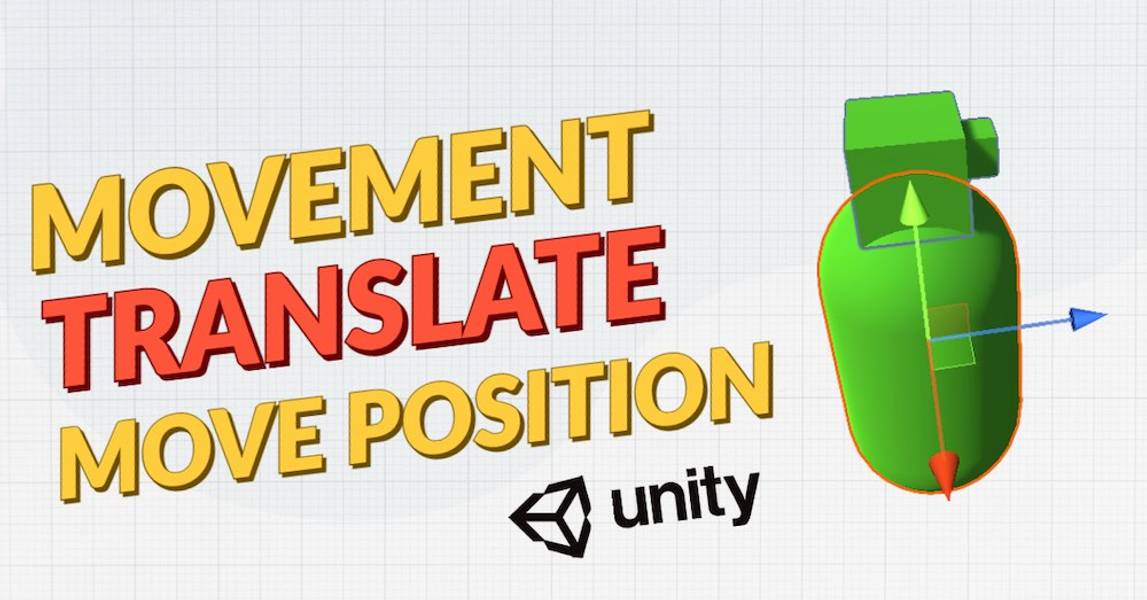 Unity Fundamentals — Moving a game object