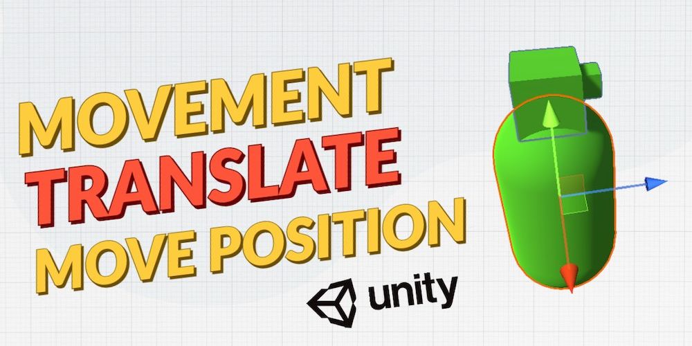 Unity Fundamentals — Moving a game object