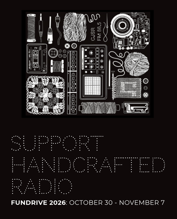 Handcrafted Radio Poster