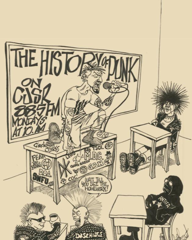 The History of Punk show artwork