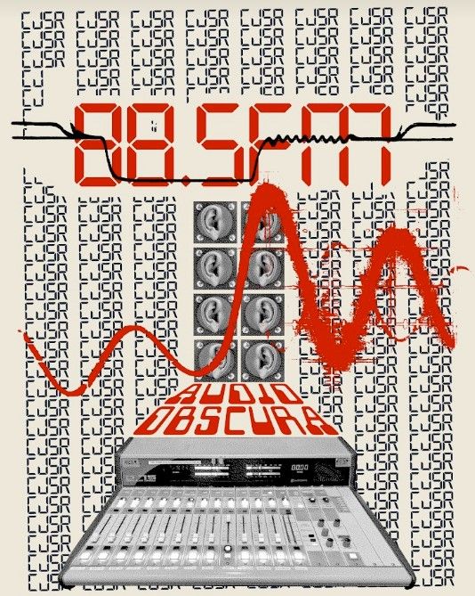 Audio Obscura: CJSR 88.5 FM poster