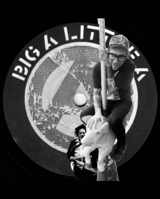 Big A, Little A show artwork