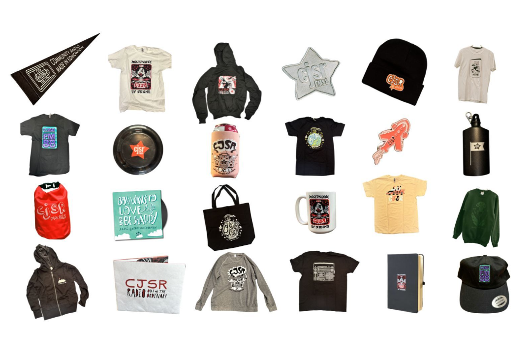Poster for the CJSR swag sale
