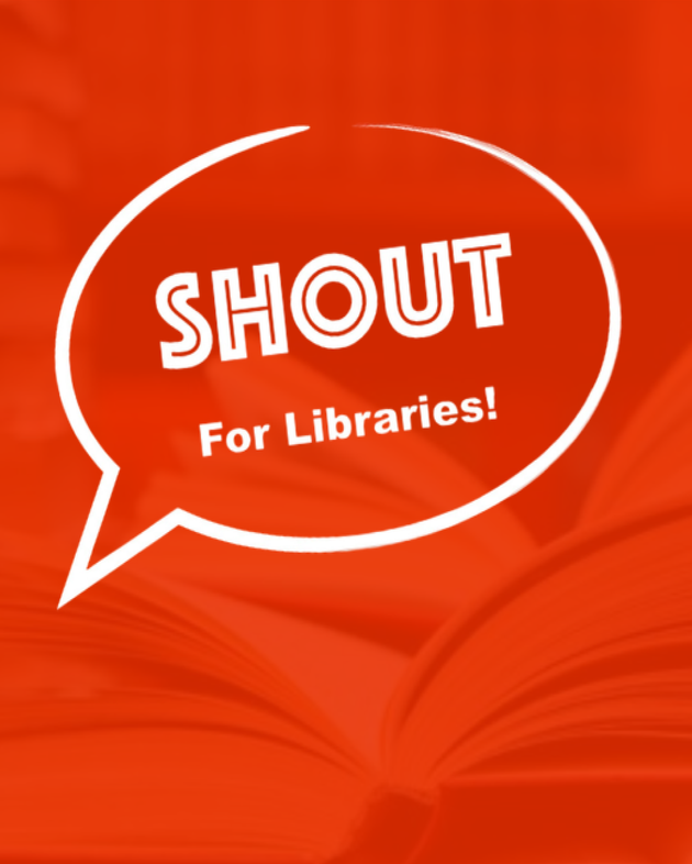 SHOUT! For Libraries show artwork