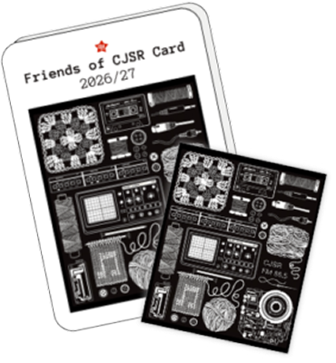 Friends of CJSR Card and fridge magnet