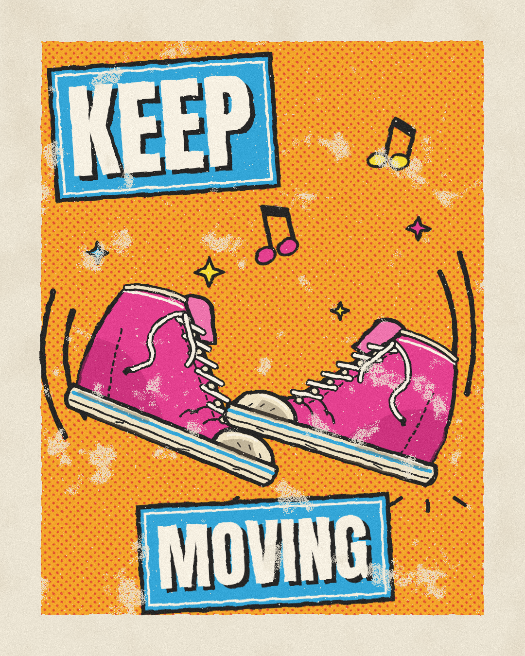 Keep Moving show artwork