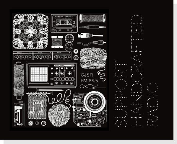 Support handcrafted radio
