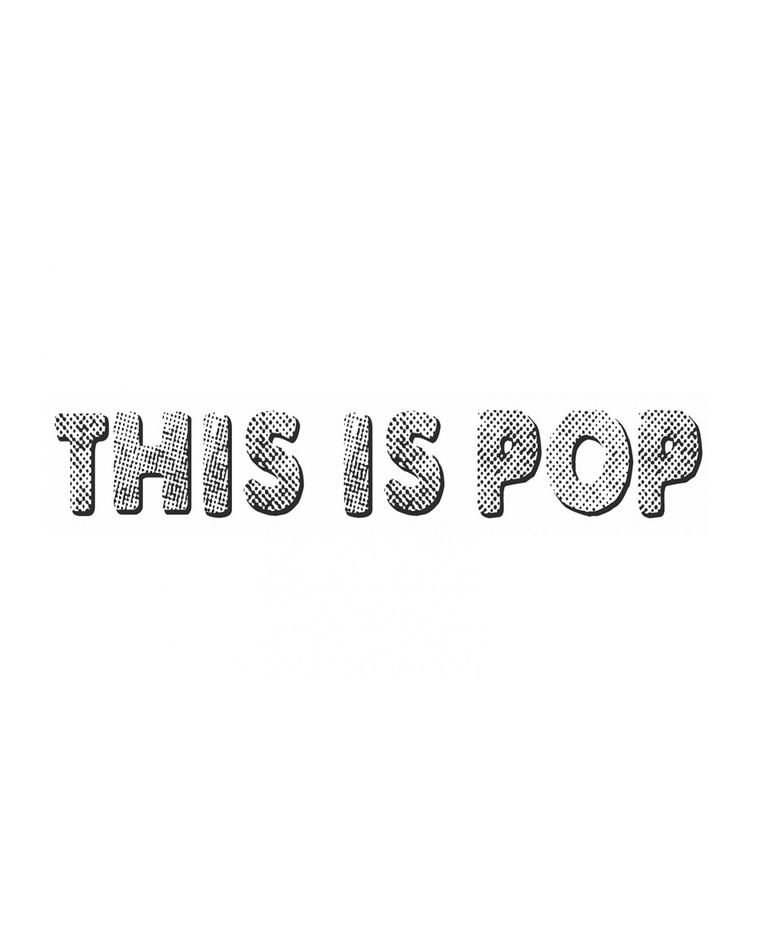 This Is Pop show artwork