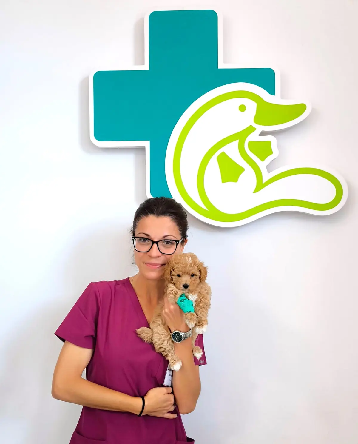 María, nuestra auxiliar en prácticas 