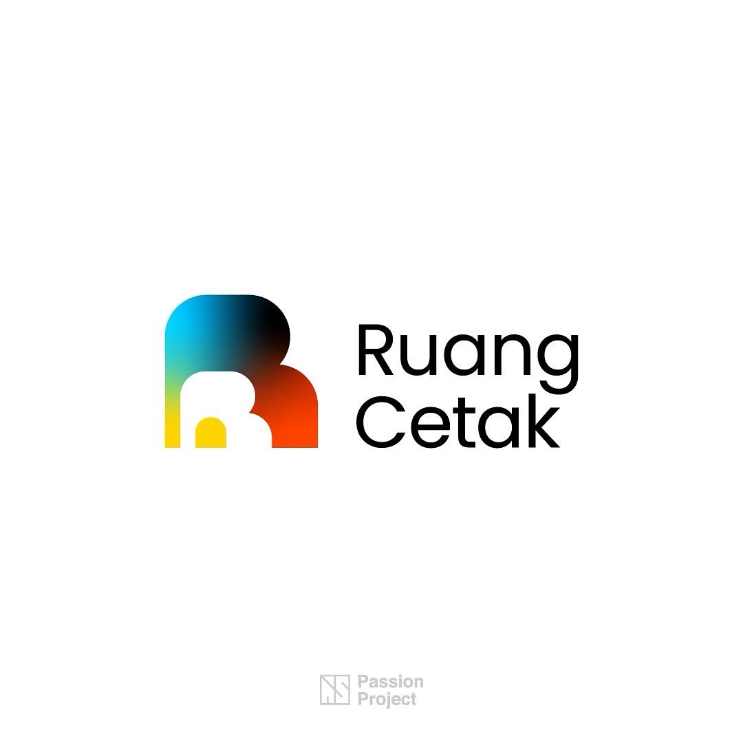Ruang Cetak Logo With Text