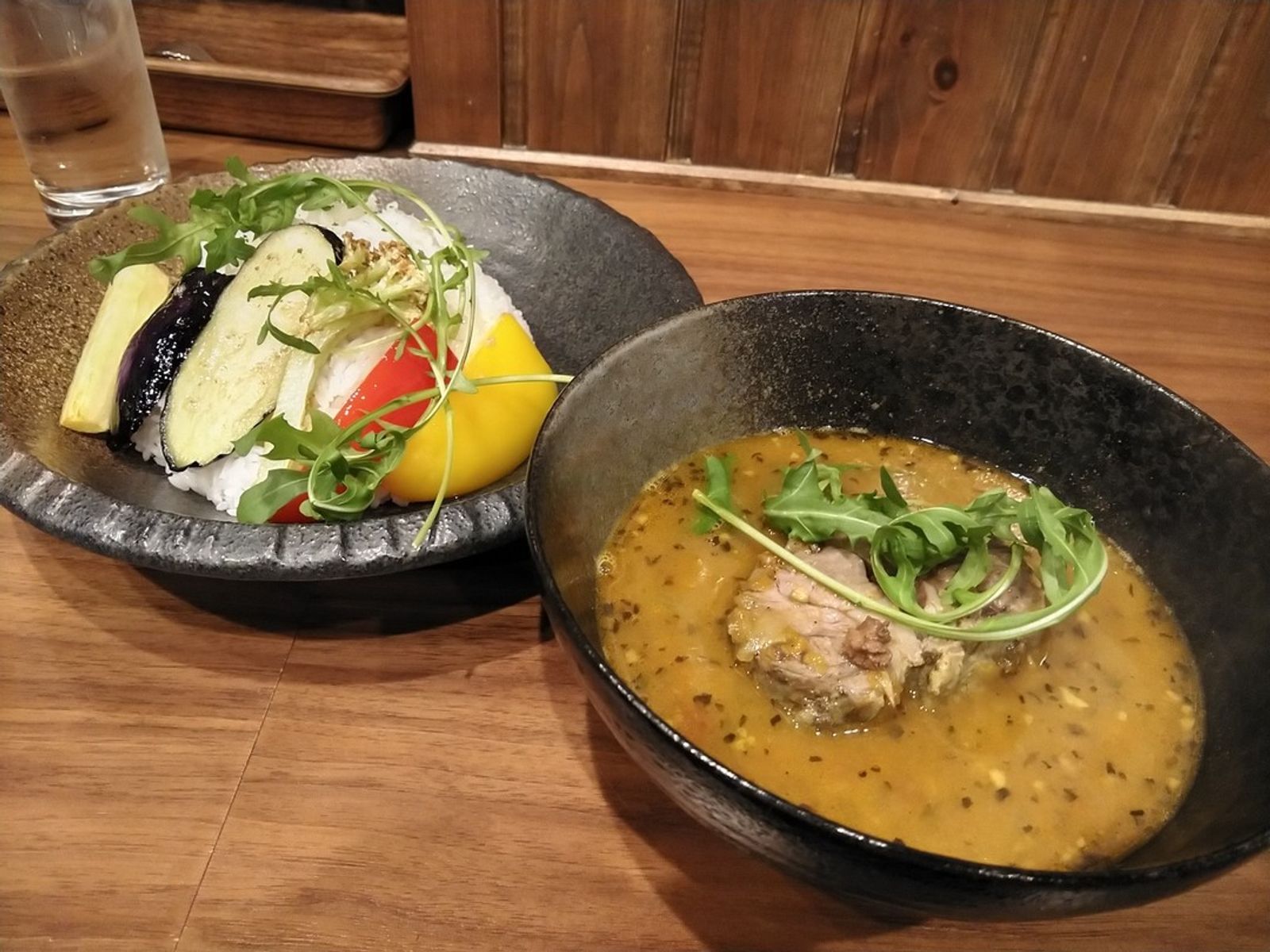 協賛店のカルドカルチョさんで夕食をいただきました
