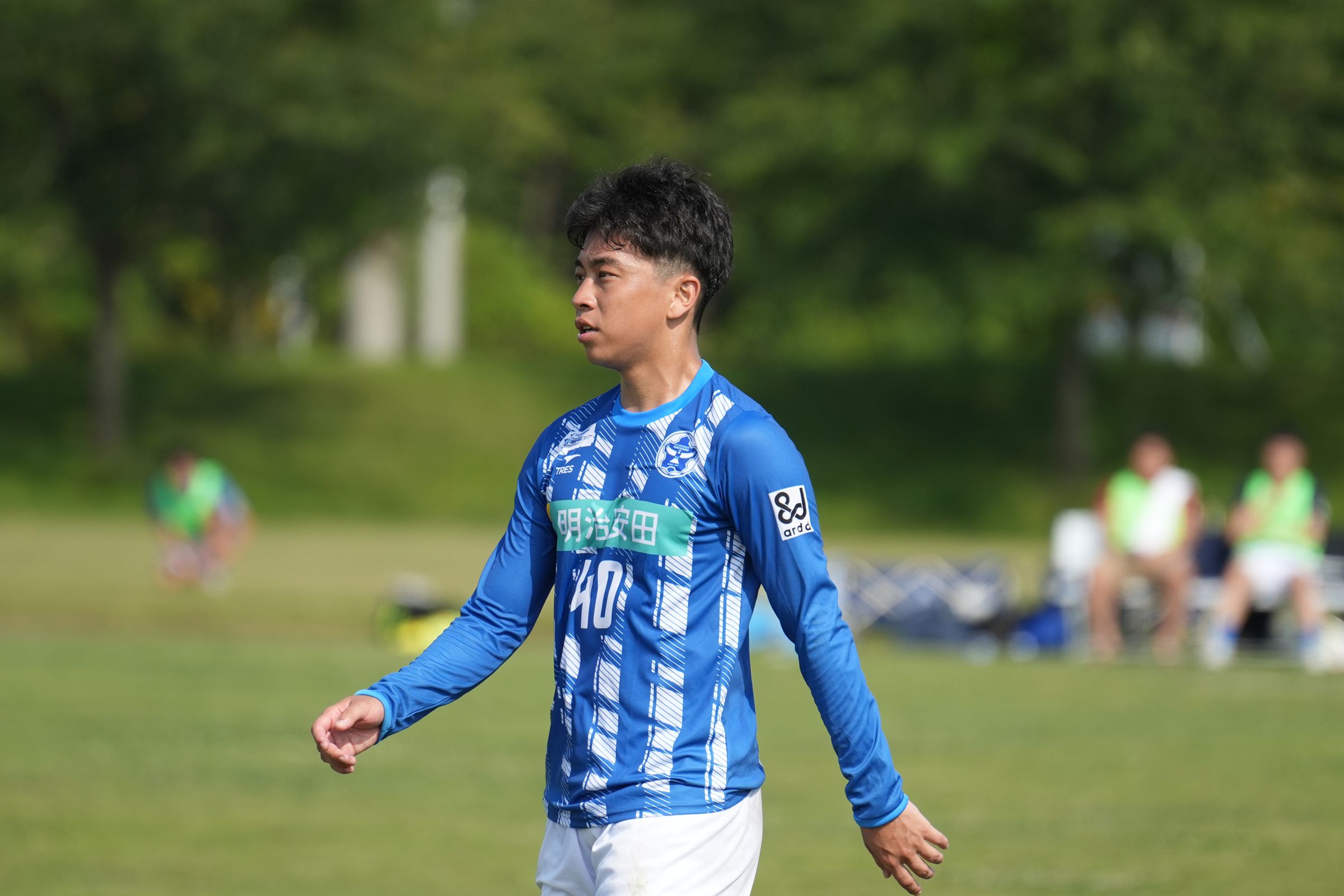 背番号40の田川瑞樹選手