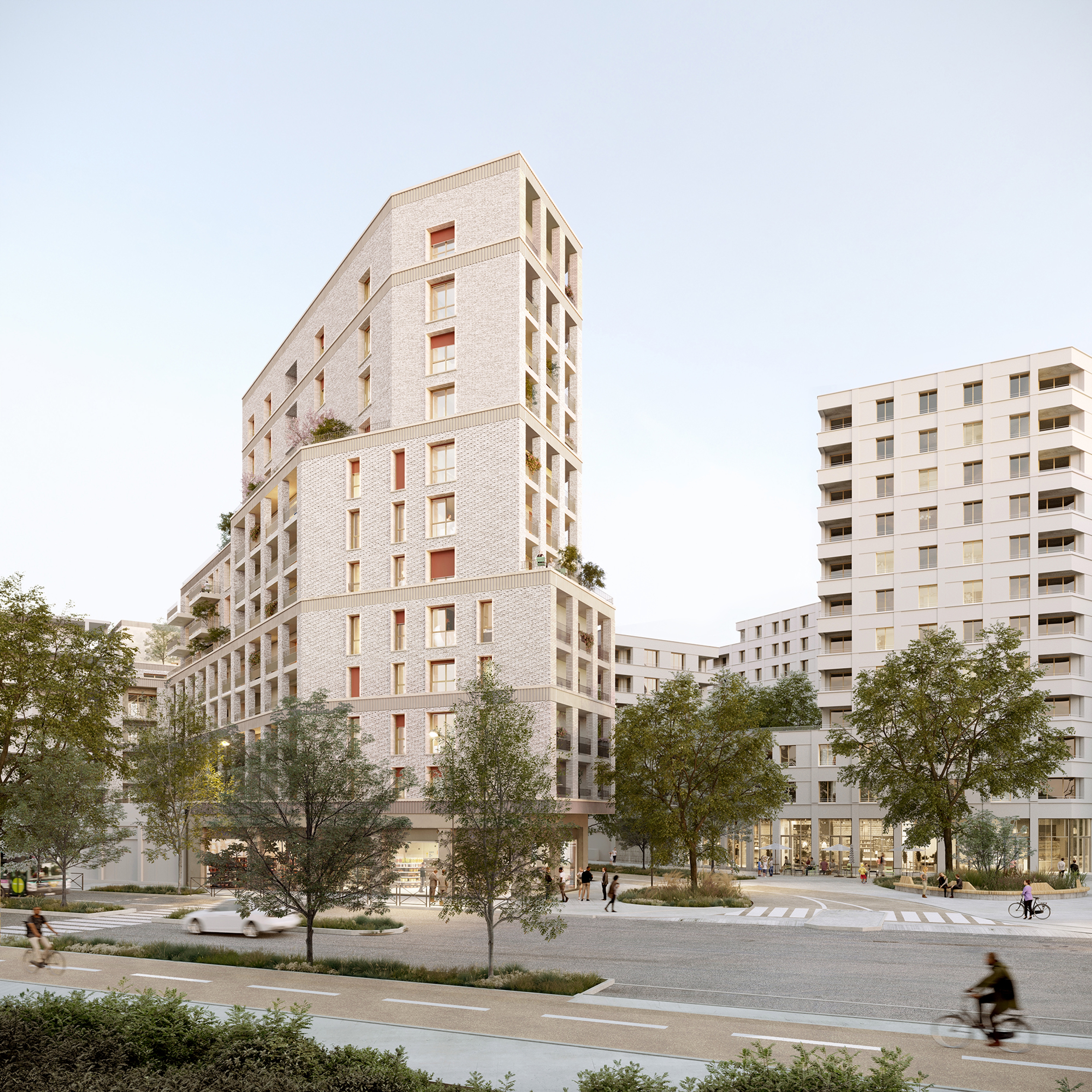 126 LOGEMENTS COLLECTIFS ET COMMERCES