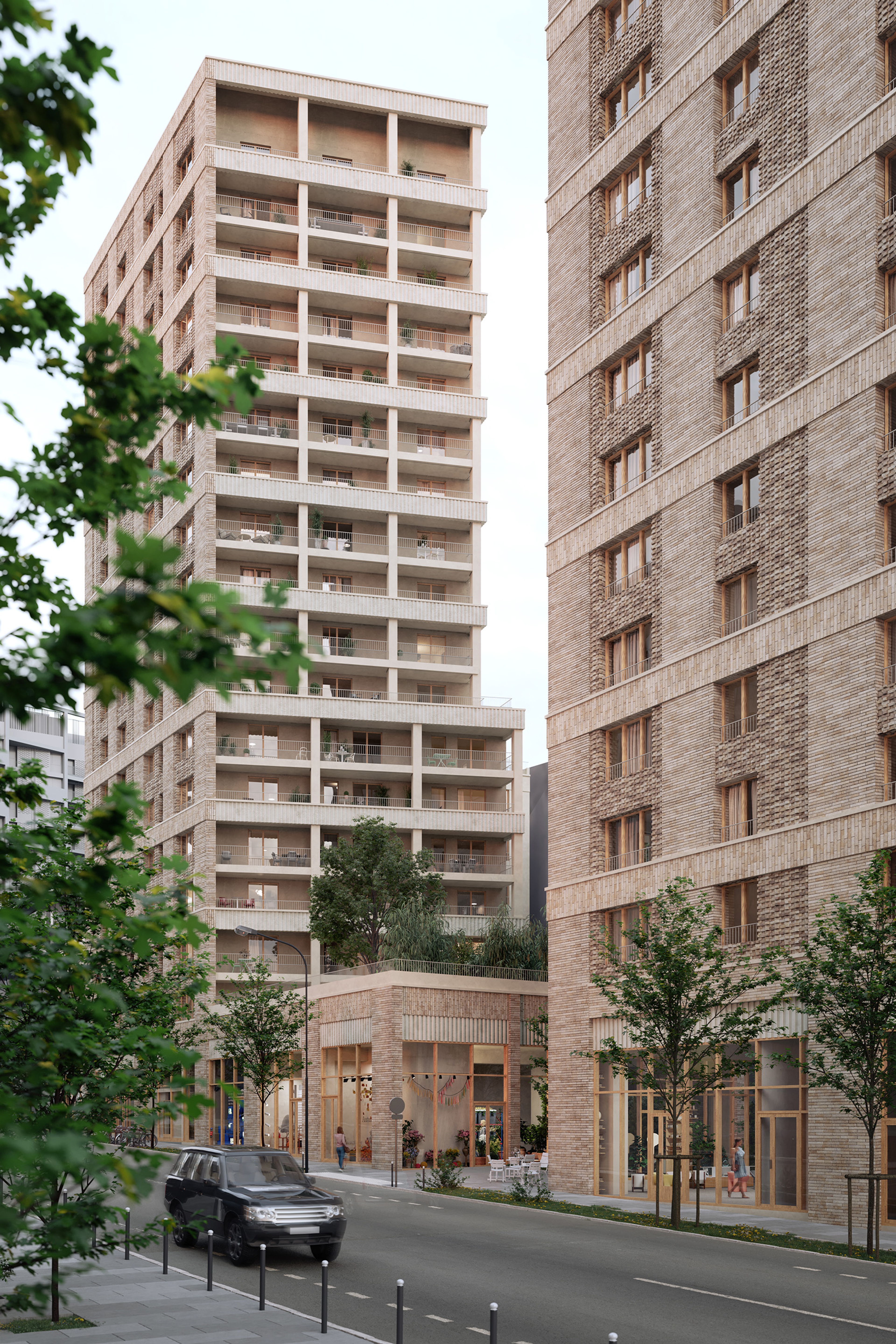 135 LOGEMEMENTS COLLECTIFS ET COMMERCES