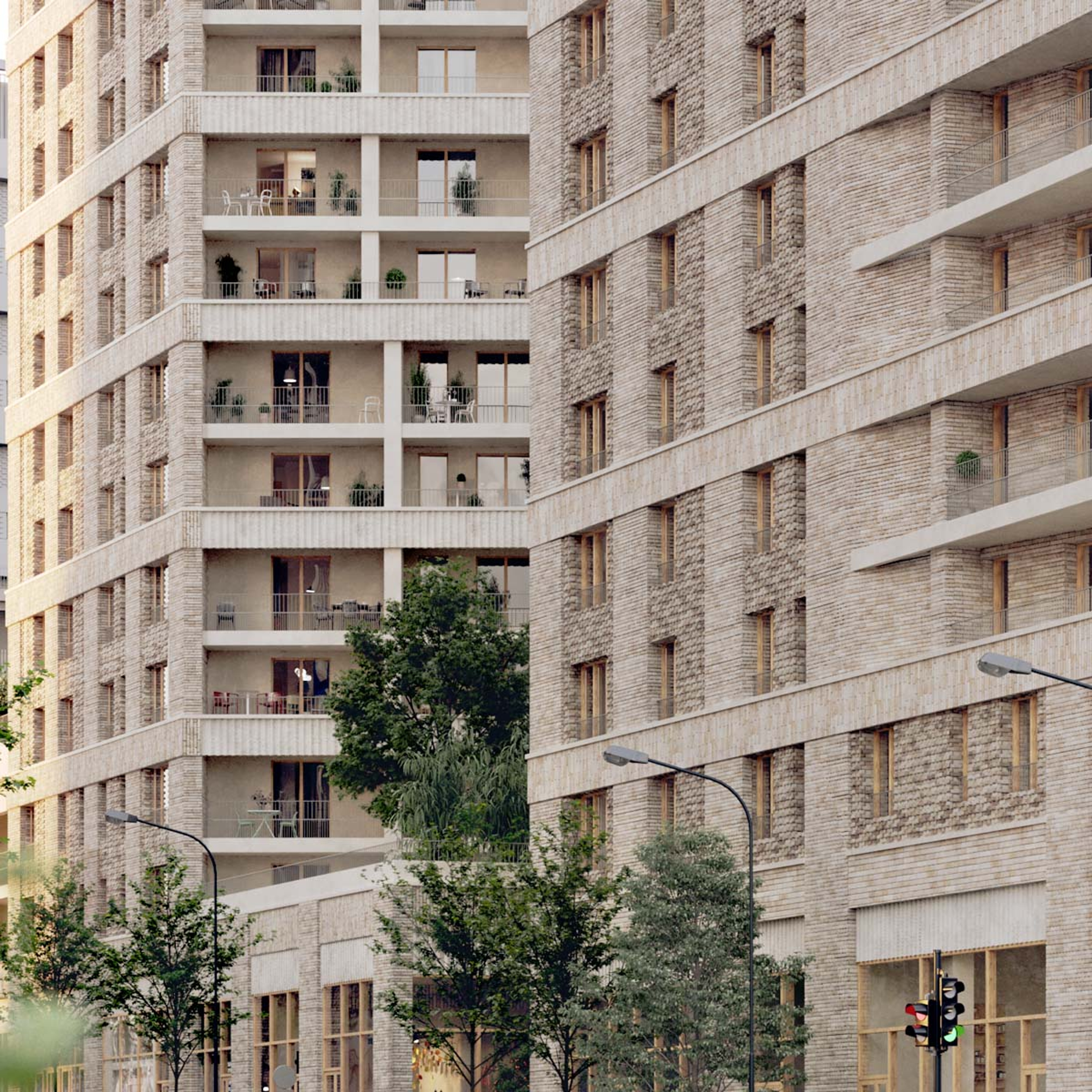 135 LOGEMEMENTS COLLECTIFS ET COMMERCES