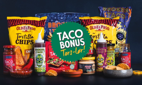 Tacoprodukter fra MENY