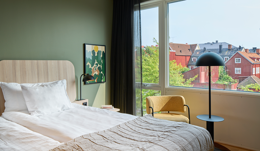 Hotellrom på et Scandic-hotell