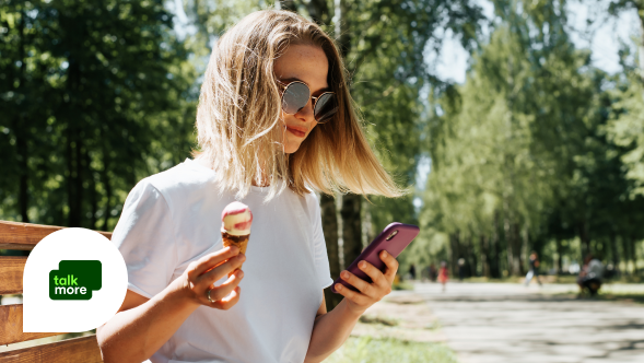 Tilbud fra Talkmore med Trumf-bonus.