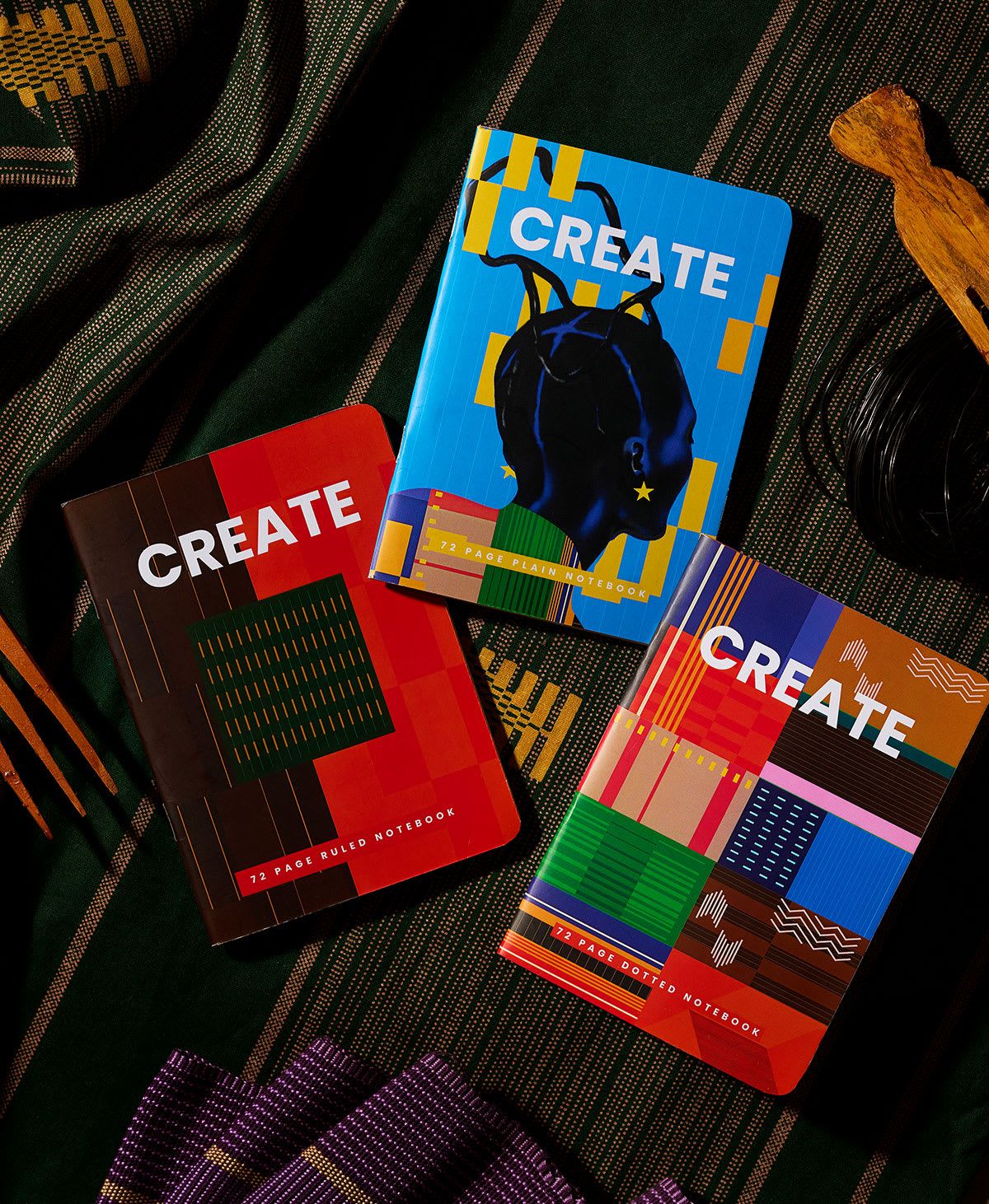 Reimagining Nigerian Aso Oke as Modern Notebooks  cover image