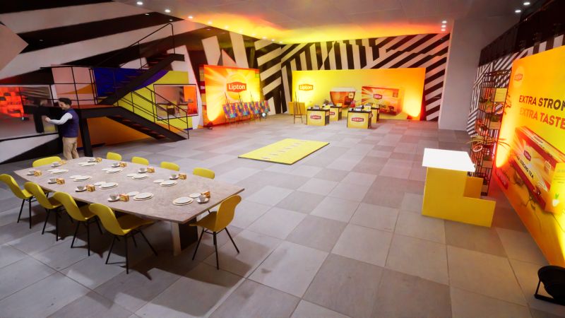 Lipton Experiential Set DesignArticle Image