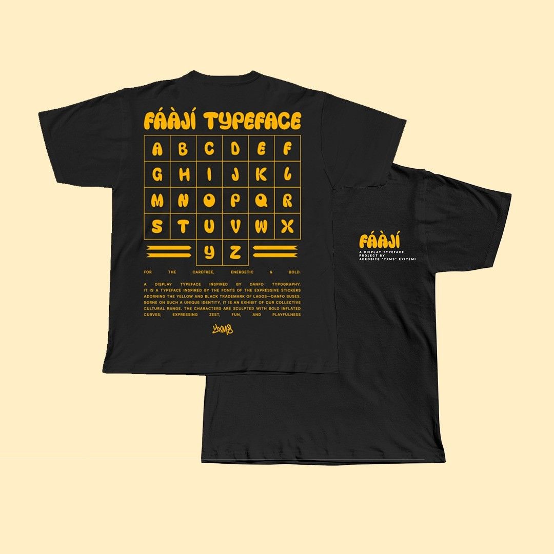 Faaji TypefaceArticle Image