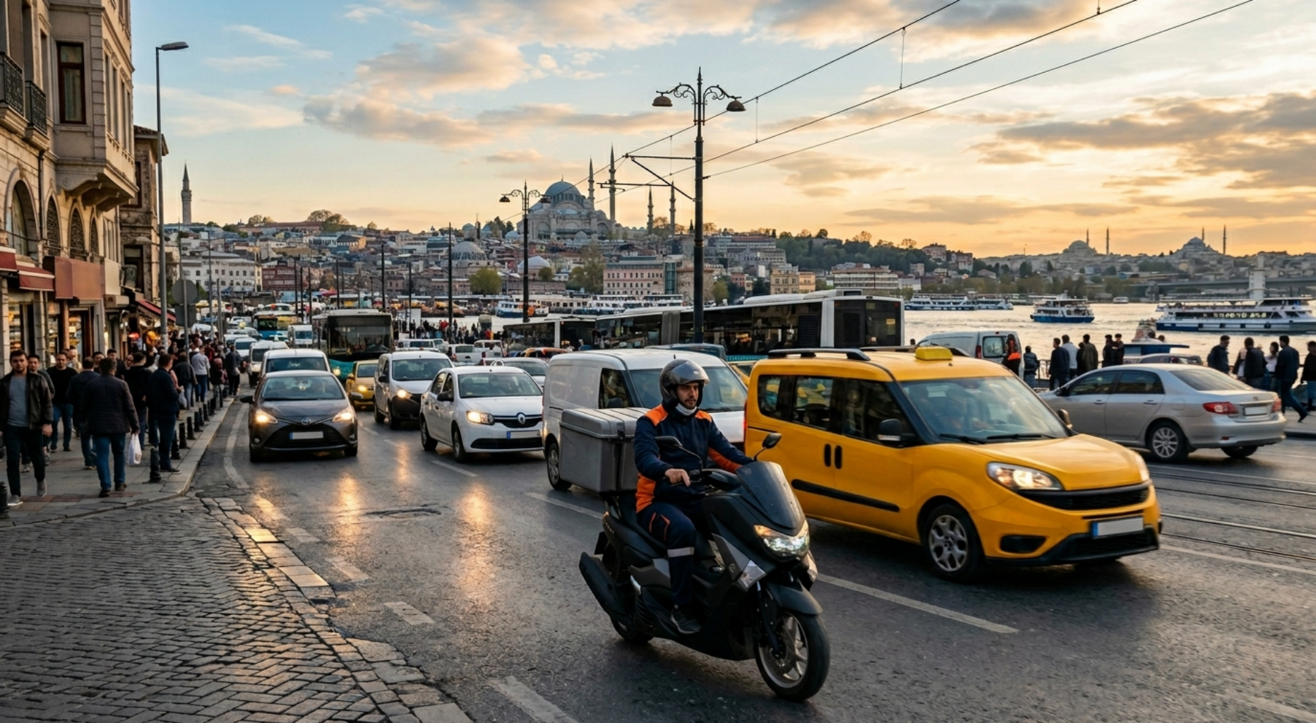 Üsküdar Moto Kurye Hizmeti: İstanbul'un Yoğun Trafiğinde Hızlı Teslimat Çözümü