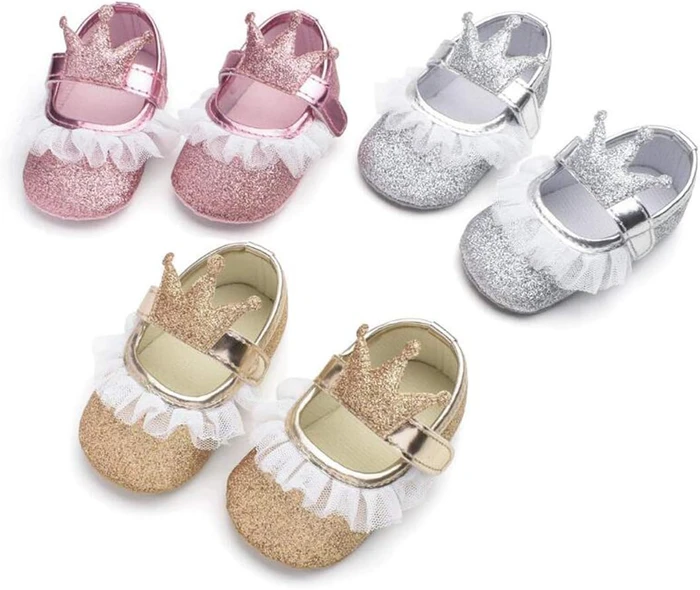 Girls shoes 0/ 6month 6/9month - Sheikh Jee Garments