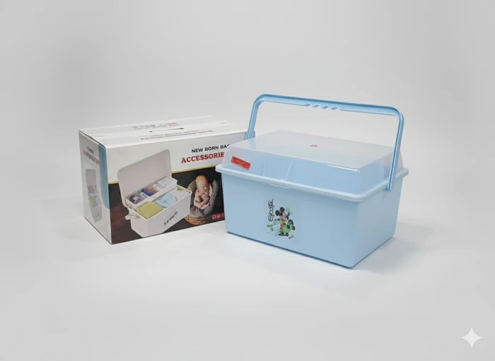 Newborn Baby Accessories Storage Box - Sheikh Jee Garments